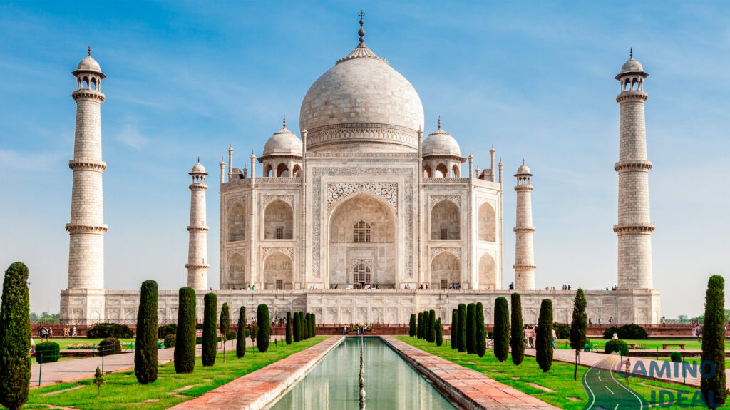 Taj Mahal en India uno de los lugares mas