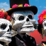 Disfraces de la festividad del Día de los Muertos en México
