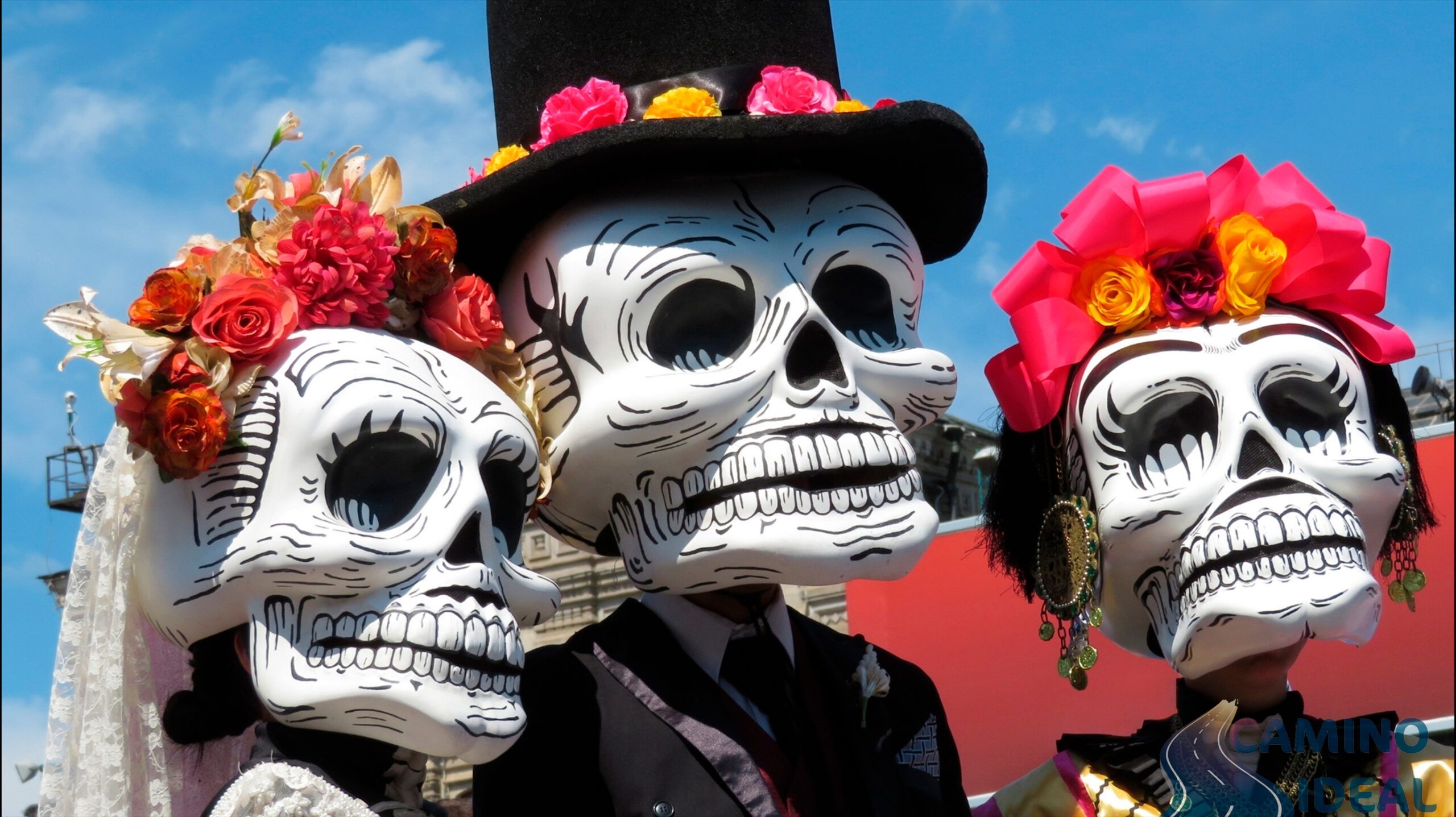 Disfraces de la festividad del Día de los Muertos en México